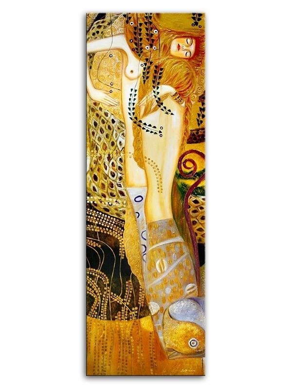 GUSTAV KLIMT-VODNE KAČE-slika