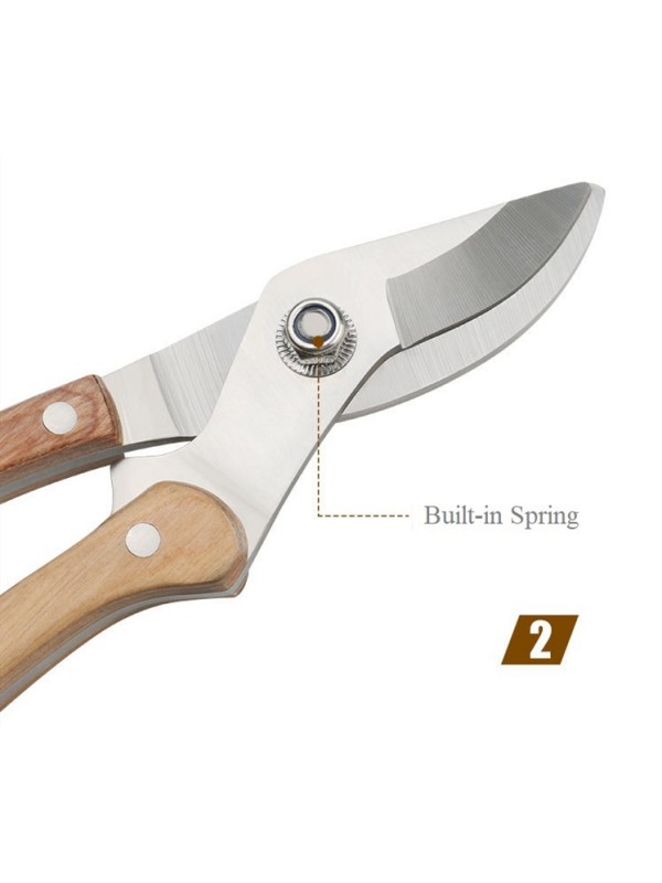 Vrtne škarje iz nerjavečega jekla