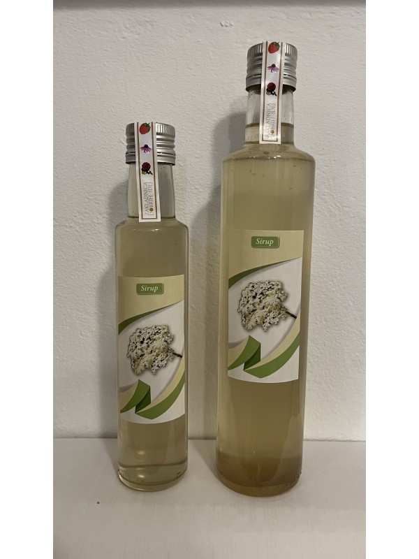 Naravni sirup iz bezga z dodatkom vrtnice Teasing Georgia 250 ml