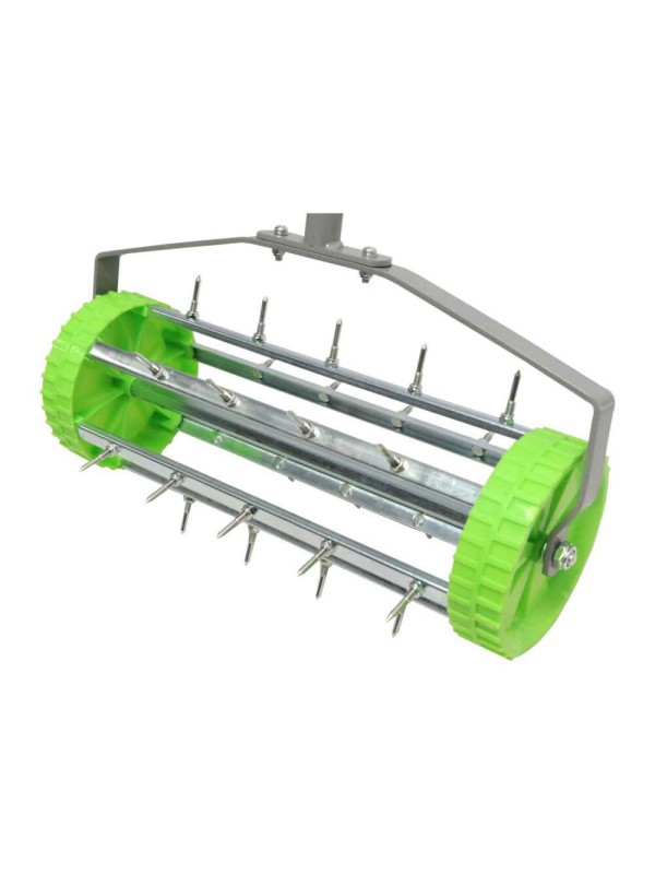 Ročni prezračevalnik trate 420 mm valj s konicami