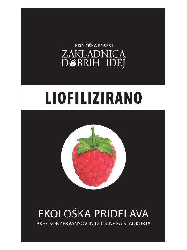 Ekološka sveža malina 500g