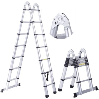 Telescopic-ladders-for-the-garden