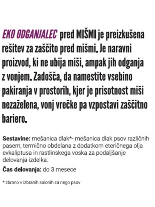 Eko odganjalec pred MIŠMI 