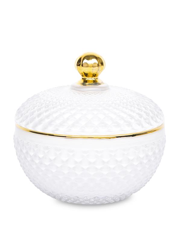 Szklany Pojemnik Dekoracyjny