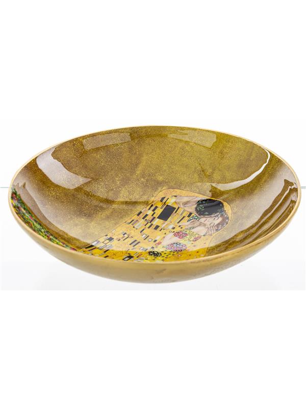 Skleda z dekorjem Gustava Klimta Poljub