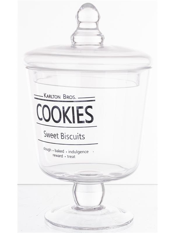 Szklany Pojemnik Dekoracyjny