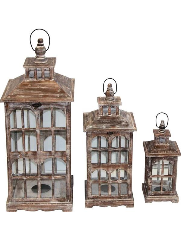 Svetilka Lesena-3 kosi