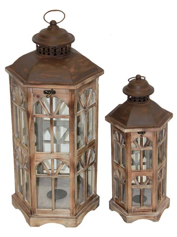 Svetilka Lesena-2 kosa