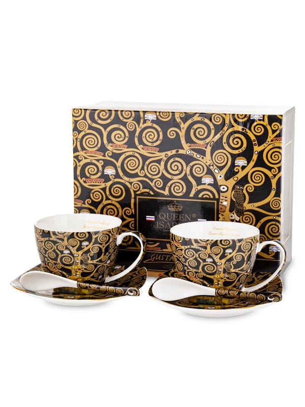 Kpl. Dwóch Filiżanek Z Podstawkami