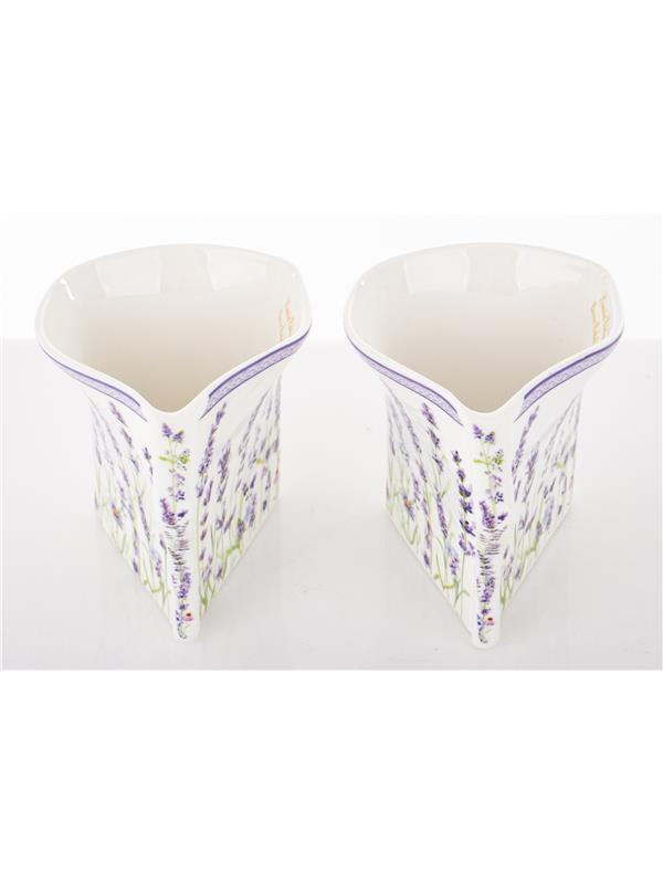 Kpl. Dwóch Filiżanek Z Podstawkami I Łyżeczkami