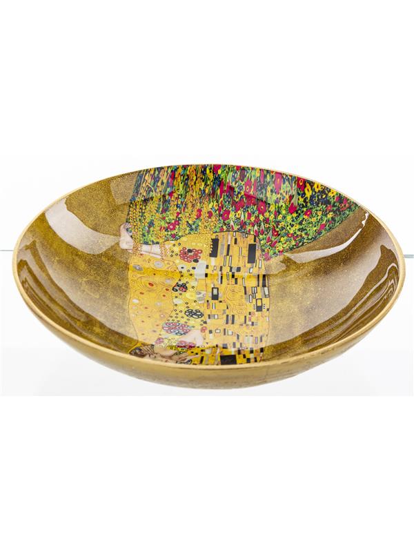 Skleda z dekorjem Gustava Klimta Poljub
