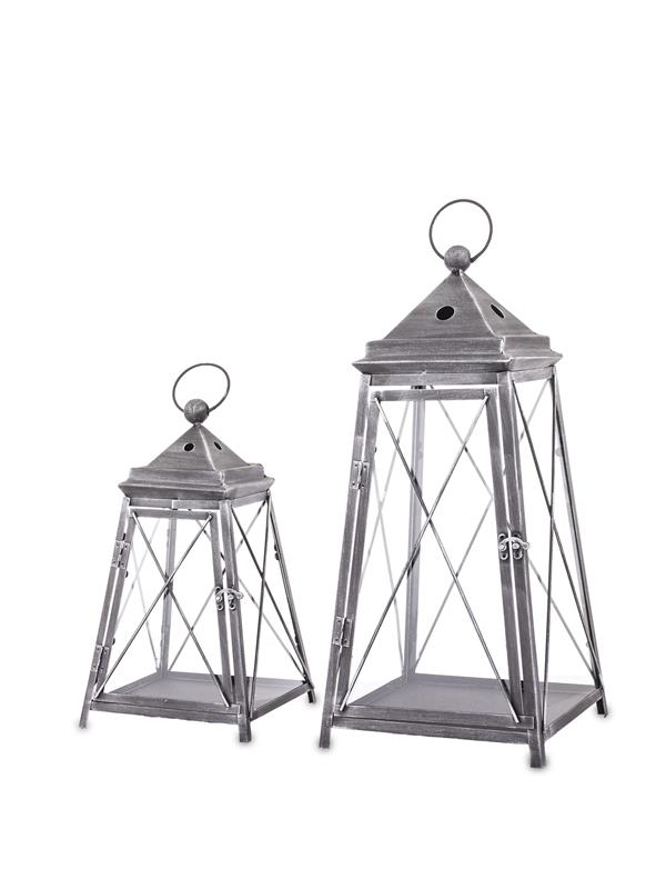 Lampion Metalowy Kpl. 2 Szt.