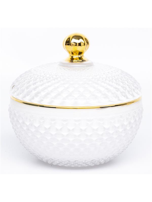 Szklany Pojemnik Dekoracyjny