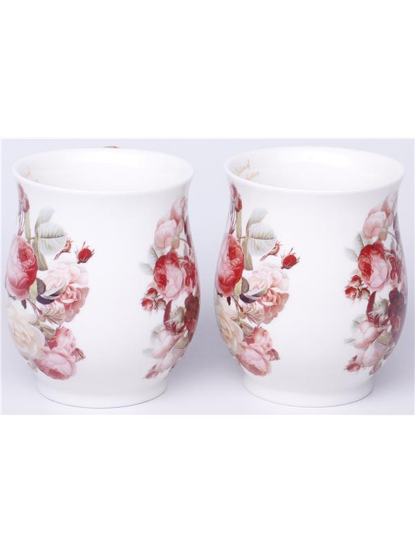 Kpl. Dwóch Kubków Z Łyżeczkami