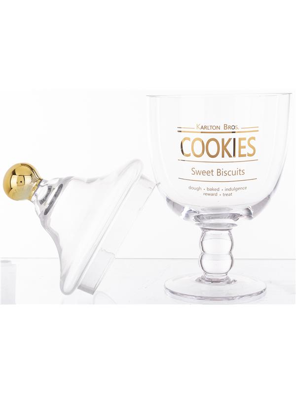 Szklany Pojemnik Dekoracyjny