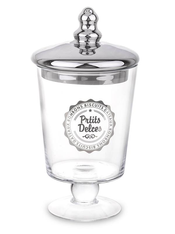 Dekorativna steklena posoda