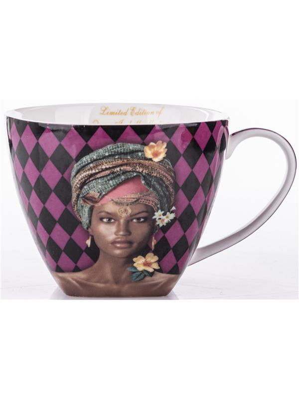 Filiżanka Z Podstawką I Łyżeczką 2+2+2