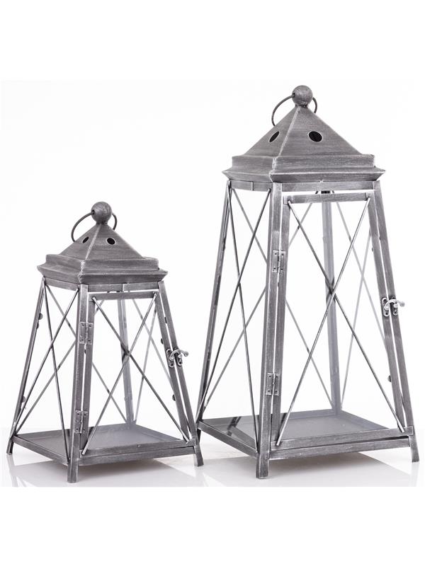 Lampion Metalowy Kpl. 2 Szt.