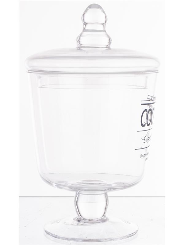 Szklany Pojemnik Dekoracyjny