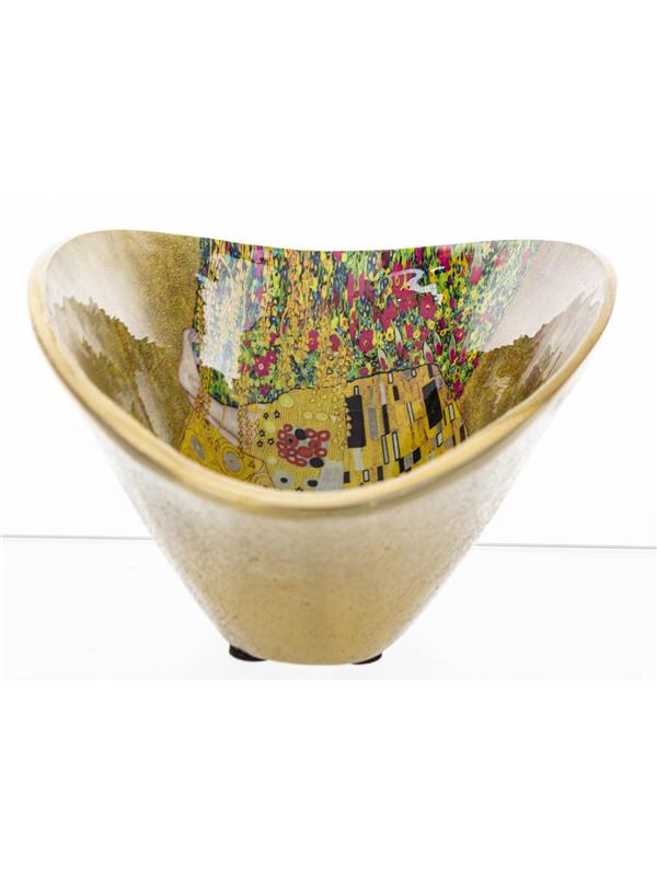 Skleda z dekorjem Gustava Klimta Poljub