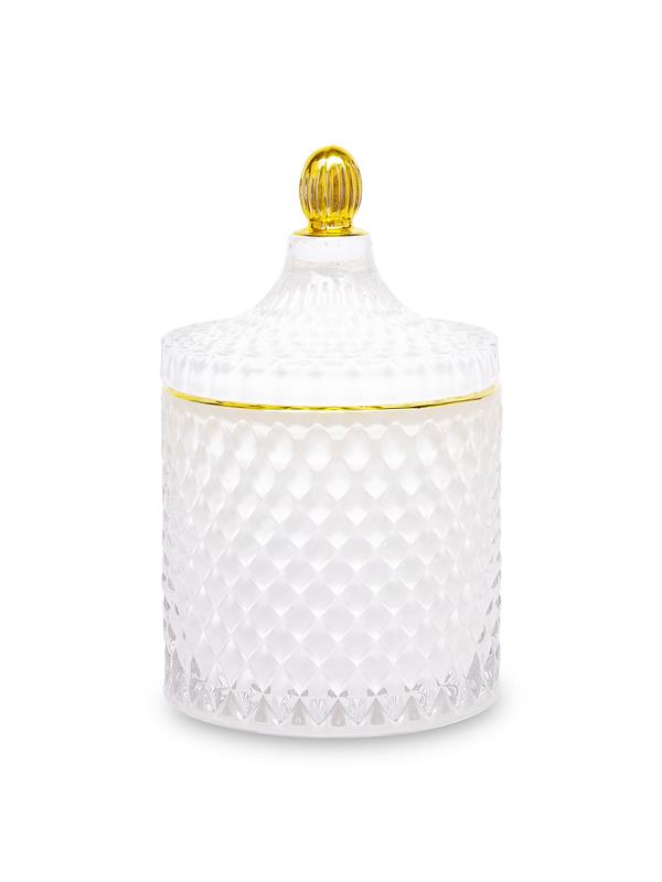 Szklany Pojemnik Dekoracyjny