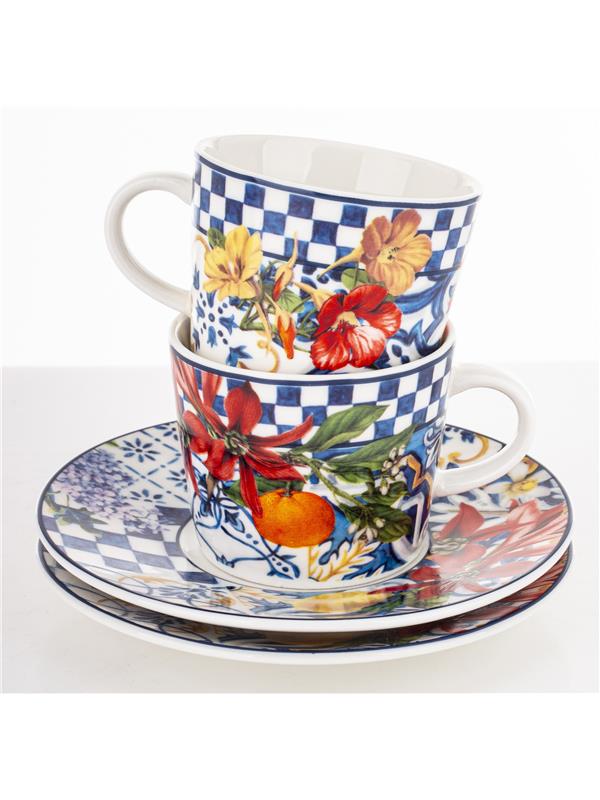 Filiżanka Ze Spodkiem Do Espresso  Kpl.2 Szt.