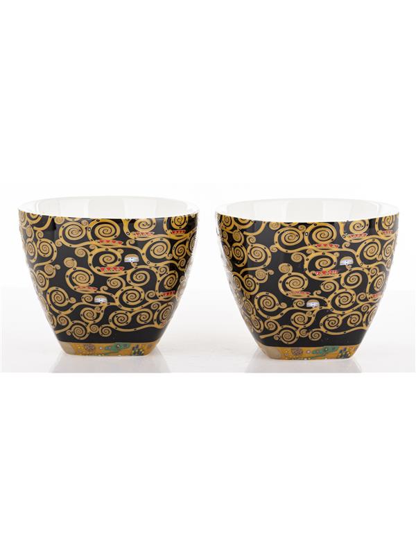 Kpl. Dwóch Filiżanek Z Podstawkami