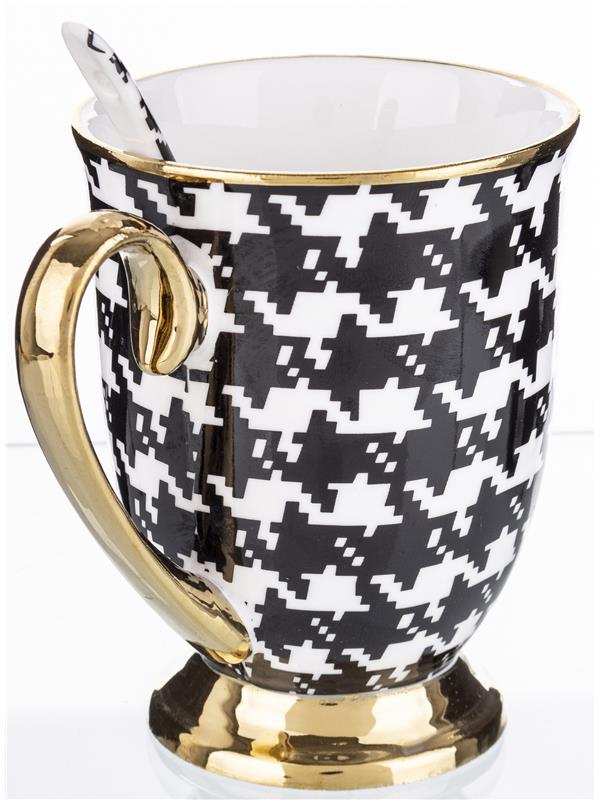 Komplet Kubków Z Łyżeczkami