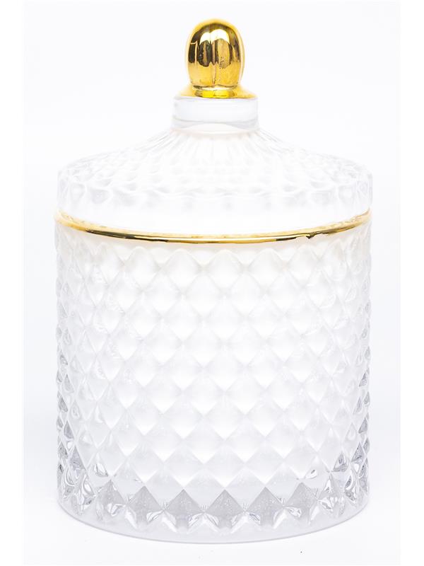 Szklany Pojemnik Dekoracyjny
