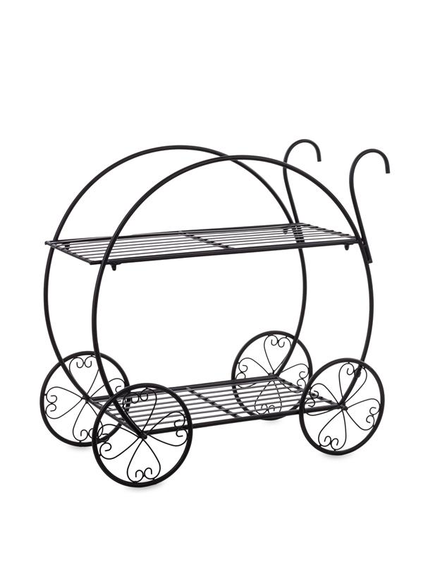 Kovinsko stojalo za rože