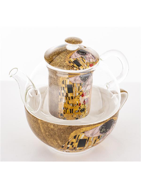 Dzbanek Z Zaparzaczem I Podstawką