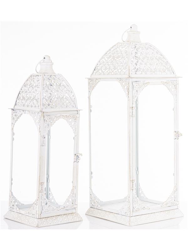 Lampion Metalowy Kpl. 2 Szt.