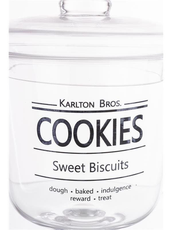 Szklany Pojemnik Dekoracyjny