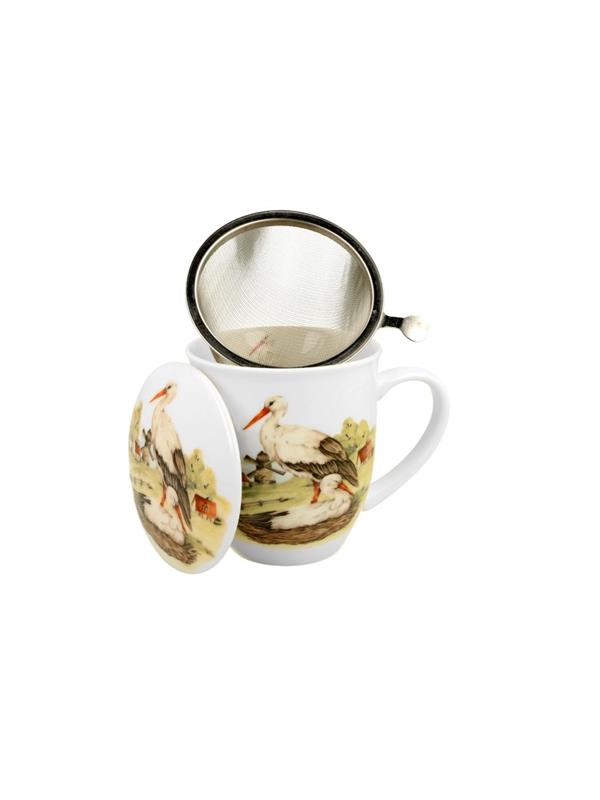 Pl Kubek Z Zaparzaczem Ptasi Świat Bociany