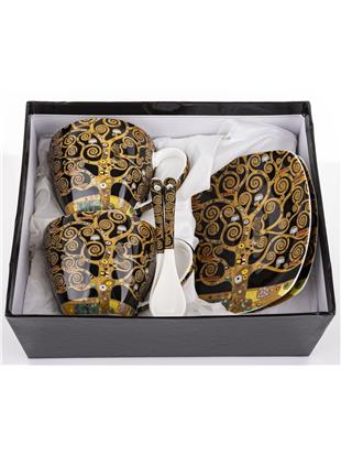 Kpl. Dwóch Filiżanek Z Podstawkami