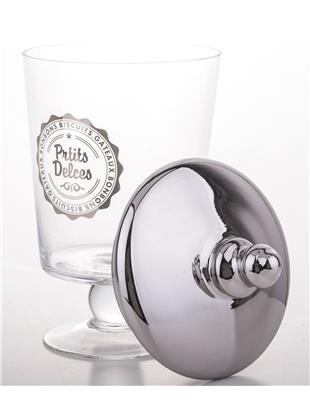 Dekorativna steklena posoda