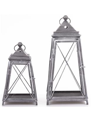 Lampion Metalowy Kpl. 2 Szt.