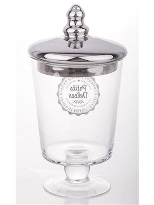 Dekorativna steklena posoda