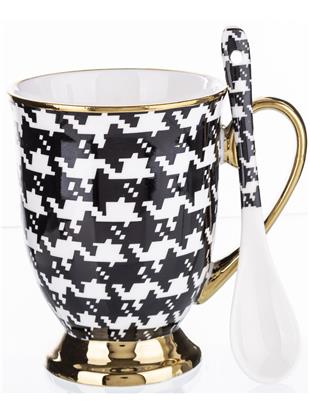 Komplet Kubków Z Łyżeczkami