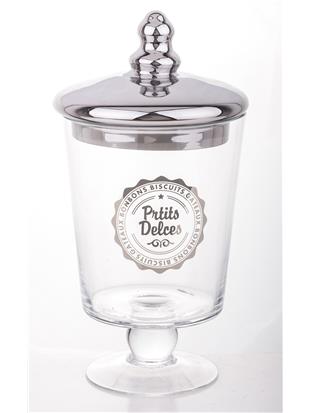 Dekorativna steklena posoda