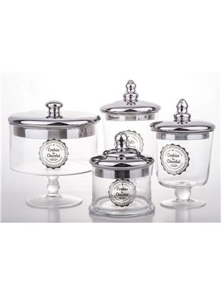 Dekorativna steklena posoda