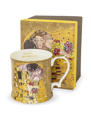 Lonček z dekorjem Gustava Klimta Poljub