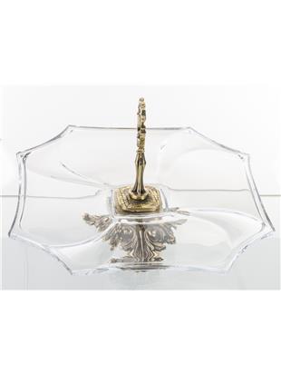 Pl dekorativno steklo + medenina