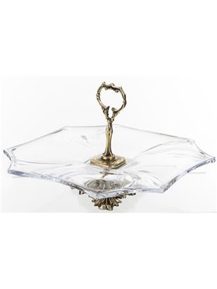 Pl dekorativno steklo + medenina