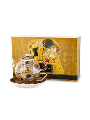 Dzbanek Z Zaparzaczem I Podstawką