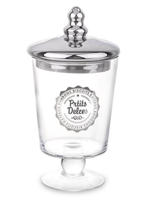 Dekorativna steklena posoda