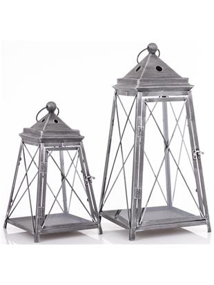 Lampion Metalowy Kpl. 2 Szt.