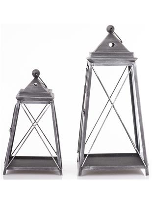 Lampion Metalowy Kpl. 2 Szt.