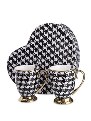 Komplet Kubków Z Łyżeczkami