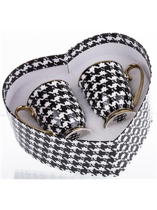 Komplet Kubków Z Łyżeczkami